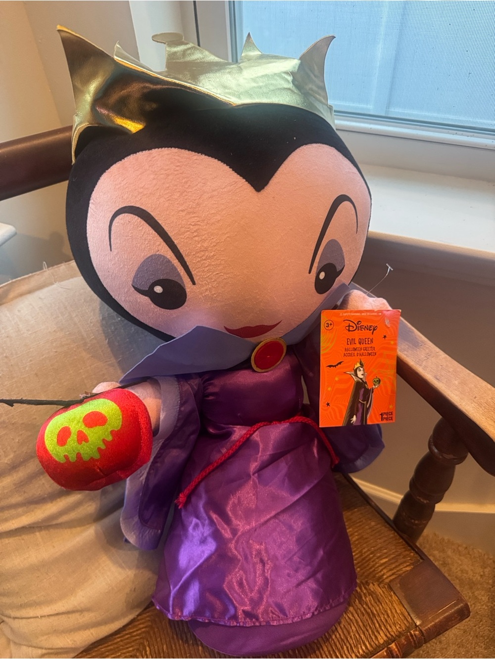 Disney Evil Queen door greeter for Halloween